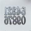 Metal Die Cuts Letter Number Embossing Stencil Cutting Dies for Card Making Scrapbooking Paper Craft DIY Template Mold