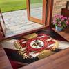 Crystal Velvet Rug Custom Name Text, Soft Non Slip Floor Mat Home DecorBrentford Football