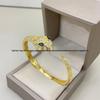 Seiko 18K Gold & Diamond Snake Bracelet: Women's 925 Sterling Silver, Double Circle, Mother-of-Pearl Inlay.
