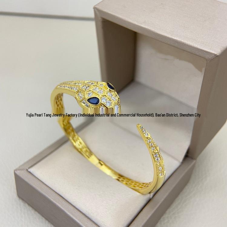 Seiko 18K Gold & Diamond Snake Bracelet: Women's 925 Sterling Silver, Double Circle, Mother-of-Pearl Inlay.