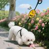 Decorative Dog Identity Decals Cartoon Pet Identification Stickers Pet Label  Outdoor Walking