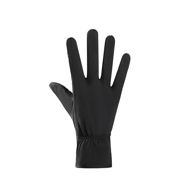 Breathable Ice Silk Sunscreen Gloves for Women with Thin High Elastic Driving Anti Slip  Anti UV Rays  Summer Cycling  Finger Touch Screen