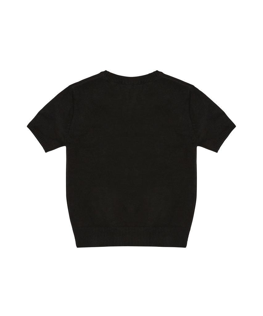 LUVISTRUE Dn Boucle Love Knit(Black)