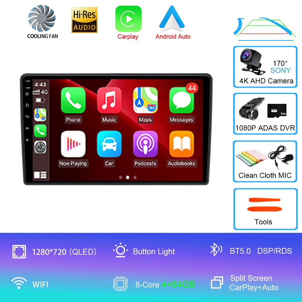 Car Radio Android14 For Volkswagen VW Golf 4 IV Jetta MK4 Classics Multimedia Player Stereo Carplay GPS Stereo 2din DVD