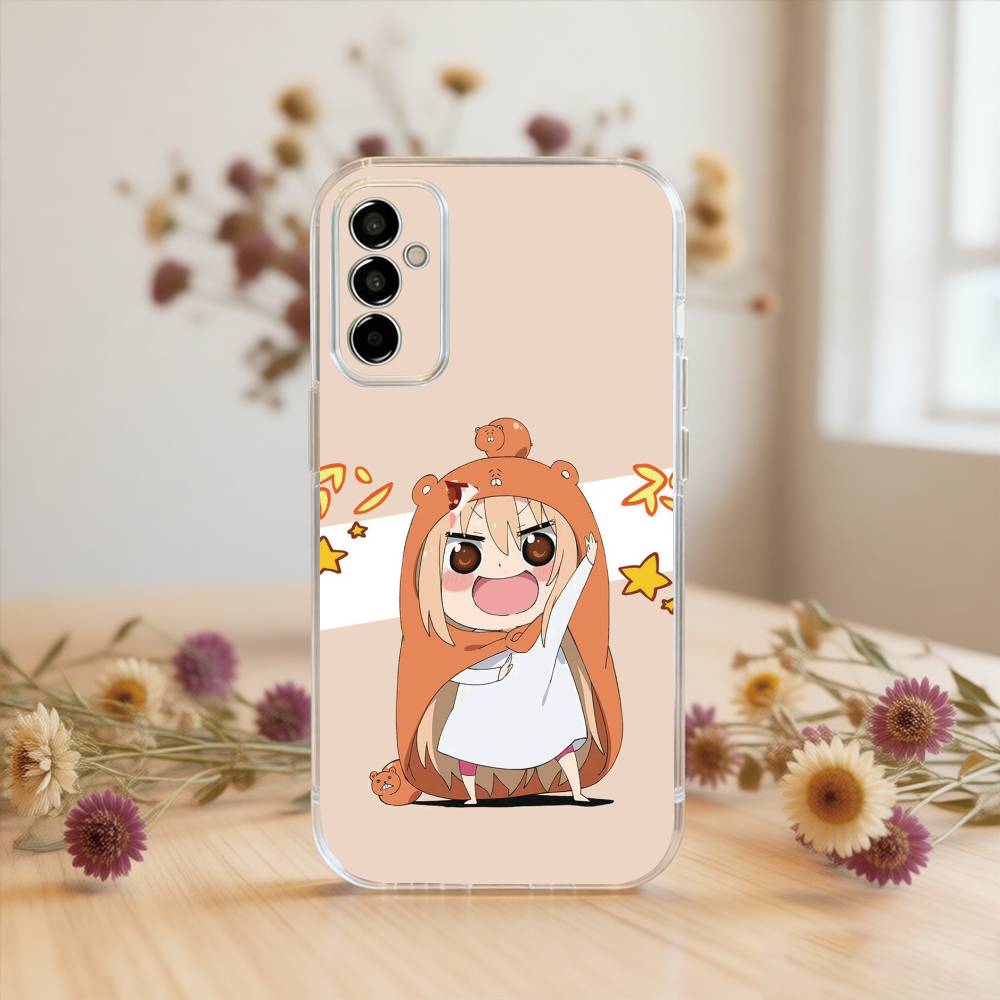 Himouto_ Umaru-chan Phone Case Transparent Silicone Soft For SamsungA10,12,20,21S,30,31,40,50,51,52,70,71