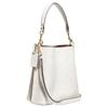 New COACH Mollie Artificial Leather Bucket Bag Handbag Shoulder Bag Crossbody Bag Small Size Women's Chalk White CA582-IMRFF