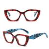 Cat Eye Frame Reading Glasses for Women Luxury Brand Blue Light Blocking Far Sight Glasses Prescription Eyewear +1.0 To +4.0