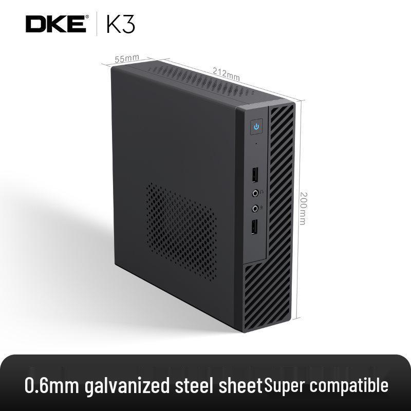 K3 Chassis Thin Mini ITX Compact Industrial PC Case