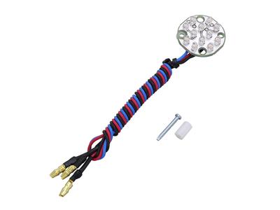 POSH 095491-MJ Motorradzubehör LED-Blinkerplatine Basic/Klassisch Doppel, 1 Stück