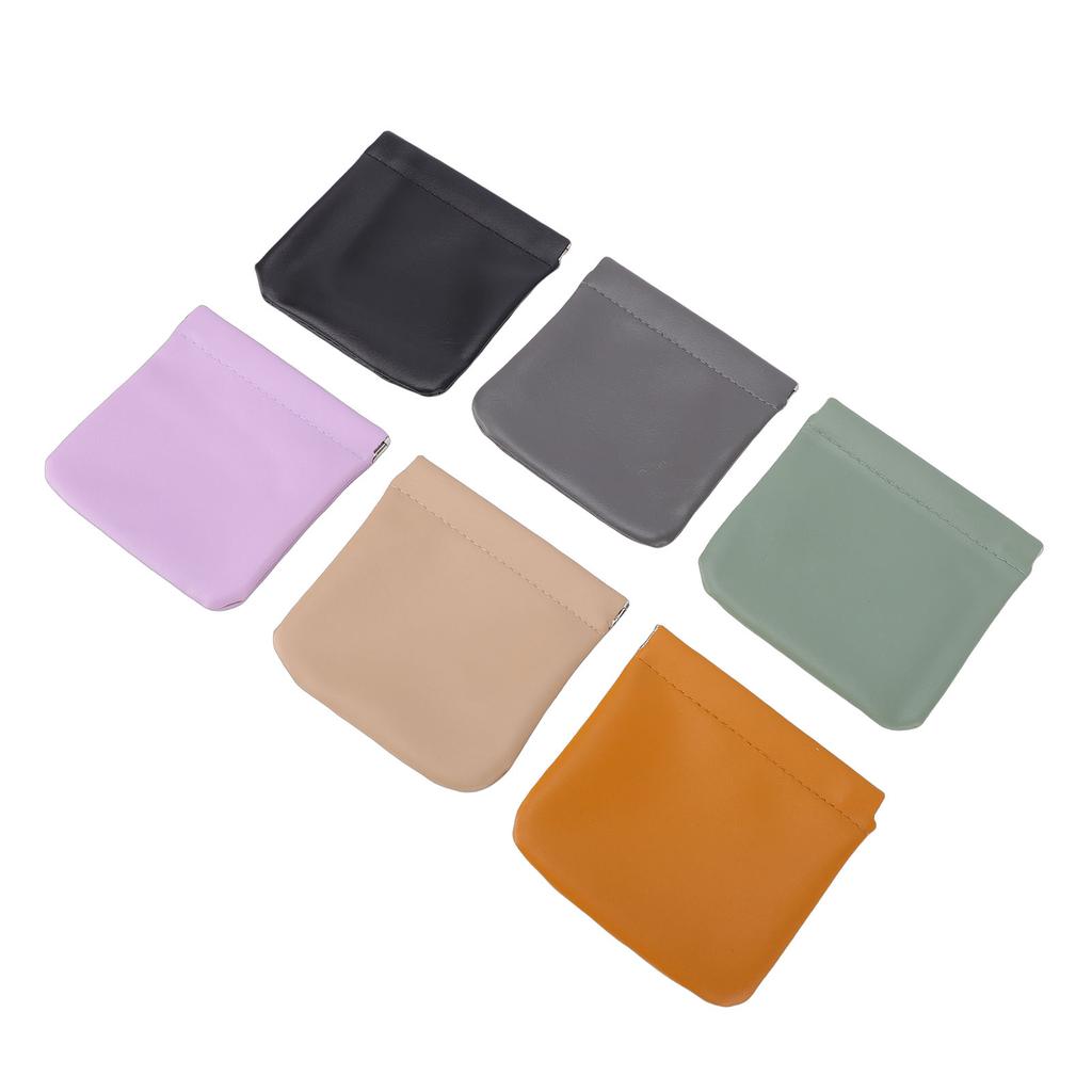 PU Leather Self Sealing Makeup Bags Set Portable Snap Closure Cosmetic   Pouch Travel Cosmetics Bag