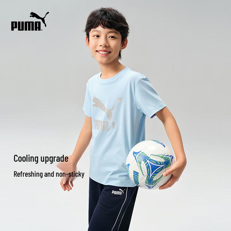 Puma Kids' Quick-Dry Short Sleeve T-Shirt