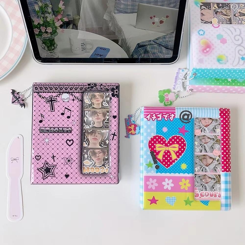 Kpop Fashion Photo Storage Card Album Pendant Lanyard Photo Card Pendant Photo Card Holder Gift