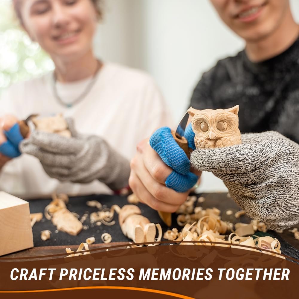 BW1 Basswood Carving Block 5 Pack Wood Block for Carving Basswood for Wood Carving Wood Block for Whitling Wood BeaverCraft, - - -