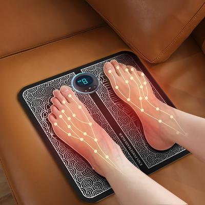 USB Charging Electric Foot Massage Pad EMS for Feet Circulation Booster