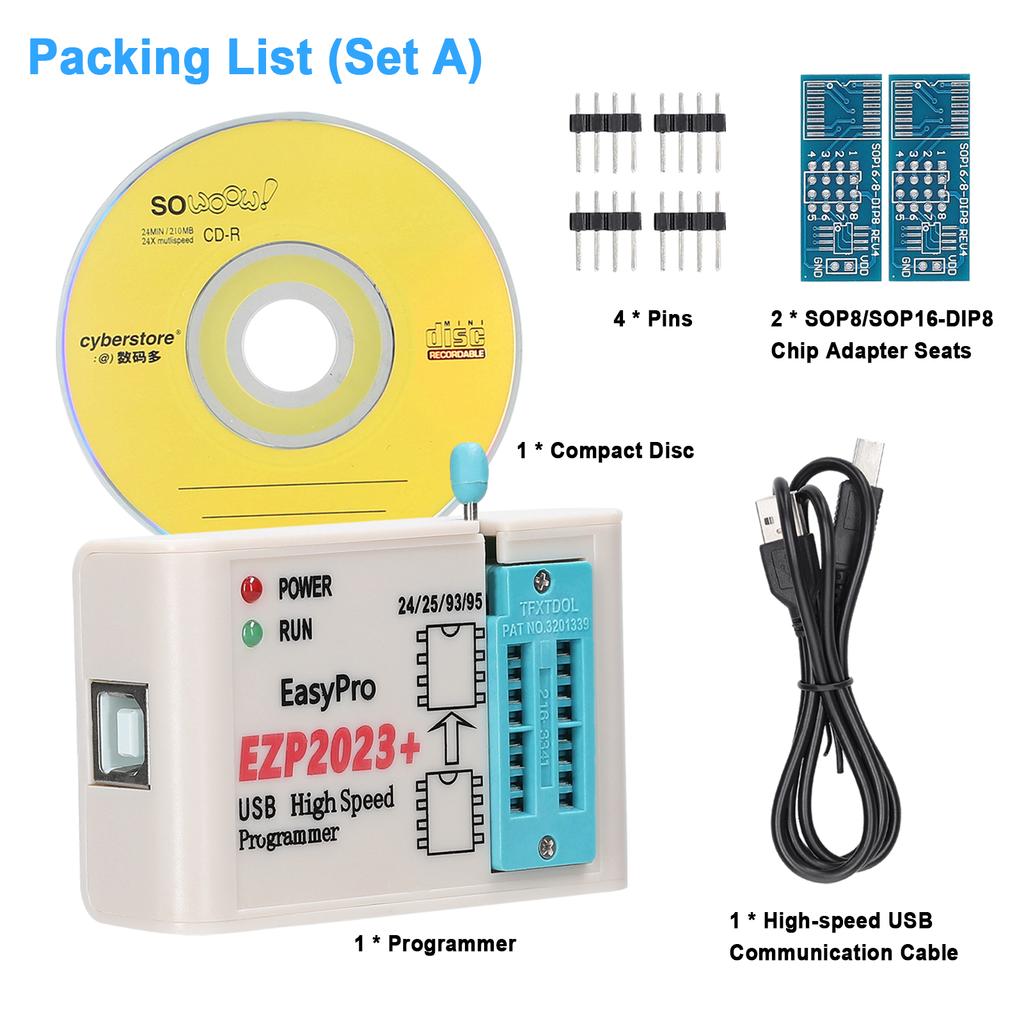 Hochgeschwindigkeits-Programmierer Haushaltsgeräte-Reparatur Produkt F&E Brenntest-Chip mit USB2.0-Schnittstelle Unterstützung PC-Software und Programmierer-Firmware-Upgrade