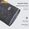 JEEP Men's Winter Fleece-Lined Wool Touchscreen Gloves