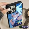 Konosuba Aqua Matte Surface Magsafe Mobile Phone Case for iPhone 17 16 15 14 13 12 11 Air Pro Max Plus Colorful Cover