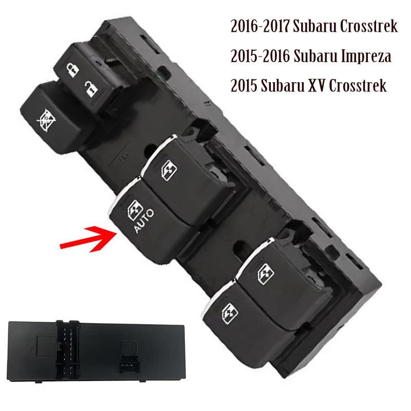 Car Accessories Electric Power Window Switch for Subaru Crosstrek Impreza XV 2015 2016 Front Left Lifter Regulator Button Parts