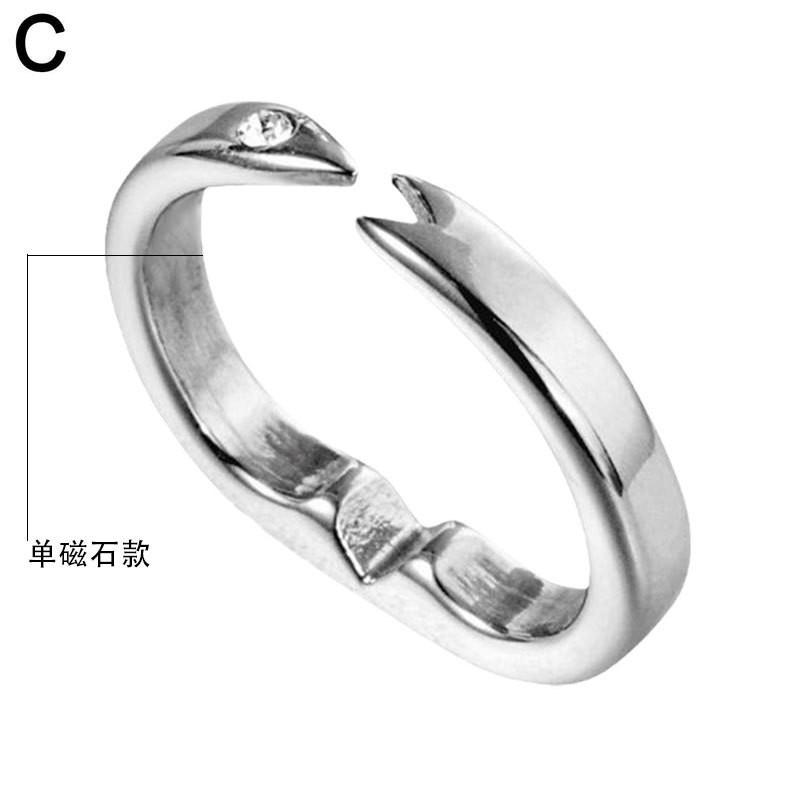 Magnetring Roségold Kreativer Schmuck Offener Ring