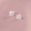 Female Summer Hollow Bow Earrings