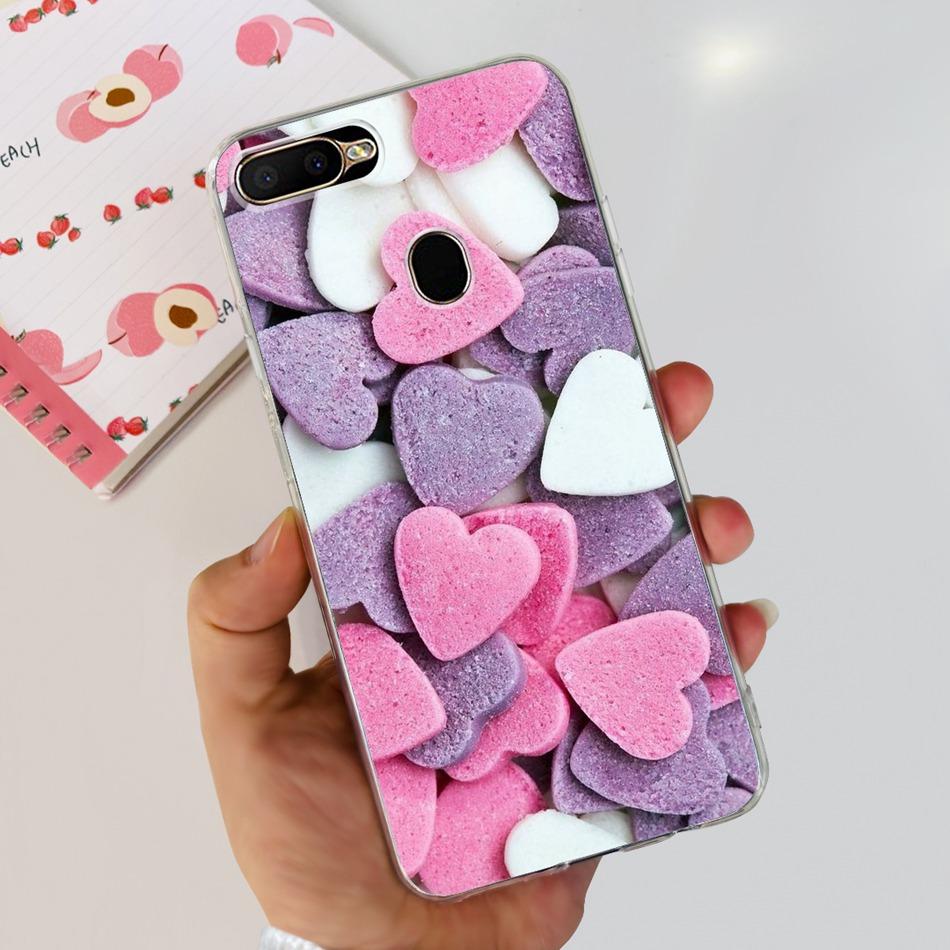 For OPPO A5S Case Cute Pattern Soft Silicone TPU Cover Cases For Oppo A5Ss AX5s A 5S CPH1909 CPH1920 CPH1912 Phone Shell Bumper