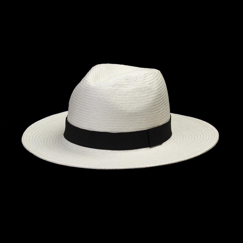 

Літня ручна робота з паперу Milwhite Classic Fedoras Кепка для чоловіків і жінок для відпочинку head size 57cm
