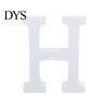 White Wooden Letter Capital Bridal Party Home Shop Name Decor Wedding Favour