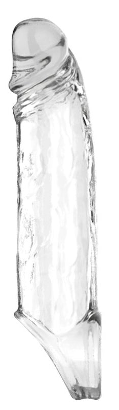 Mini Decal Penis Sleeve 14 X 4 Cm Transparent - ExtendMyDick - Penis Sleeves