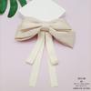 Fee Weiß Schwarz Bowknot Haarnadel Kopfschmuck Elegante Temperament Rückseite des Kopfes Haar Zubehör