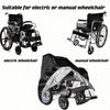 Upgrade Your Mobility with a Stylish  Oxford Cloth Electric Wheelchair Cover!