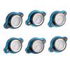 Thermostatic Radiator Cap Water Tank Cover Leakproof W/Temperature Gauge