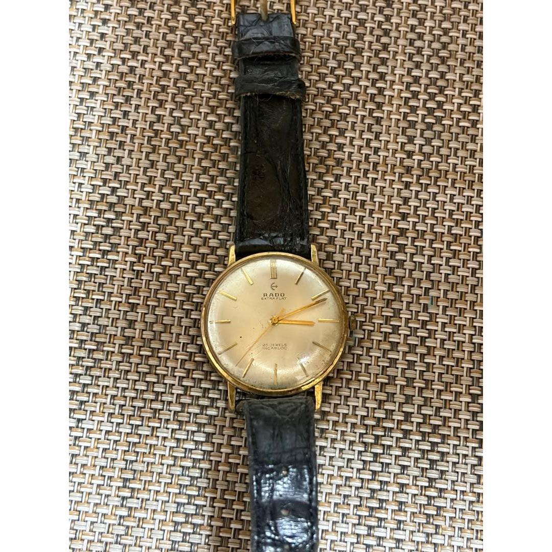 Used RADO EXTRA-FLAT 25 JEWELS Manual winding watch