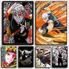 Demonic Killer Tengen Uzui Poster Canvas Painting Bar Retro Poster Modern Home Living Room Bedroom Study Decorative Art