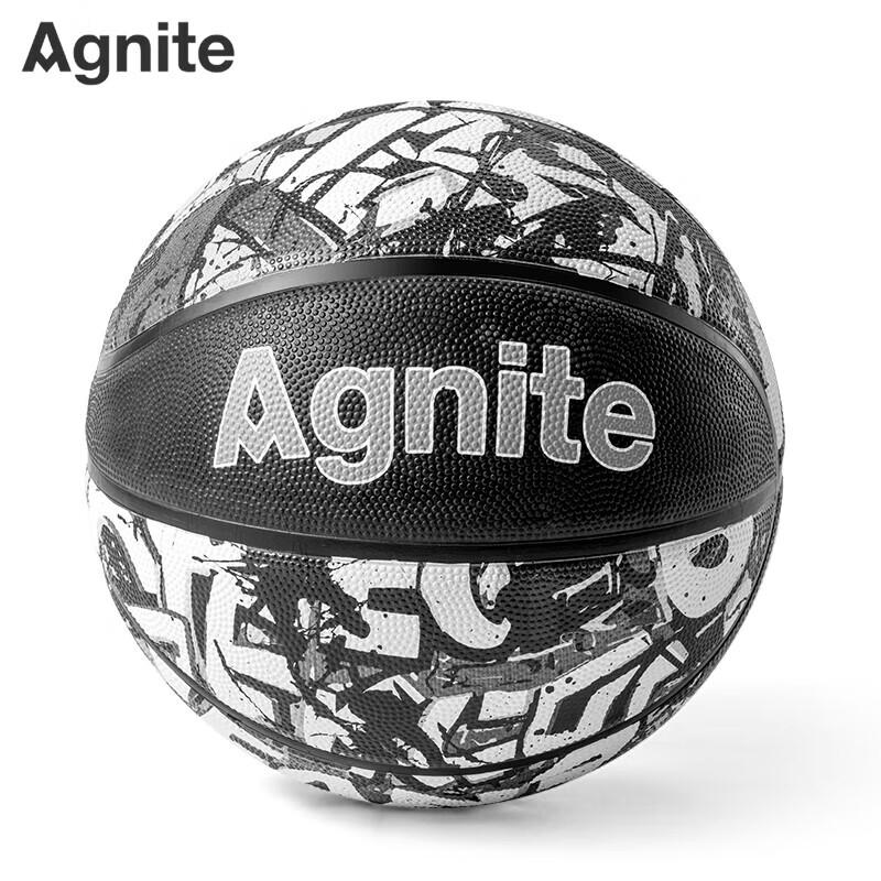 Deli Angnett Size 7 Graffiti Rubber Basketball