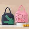 Cartoon Tiere Thermische Lunchtaschen für Kinder mit kostenlosem Versand Kinder Mädchen Aufbewahrung Banto Lunchbox Lebensmitteltasche Isolationsbeutel