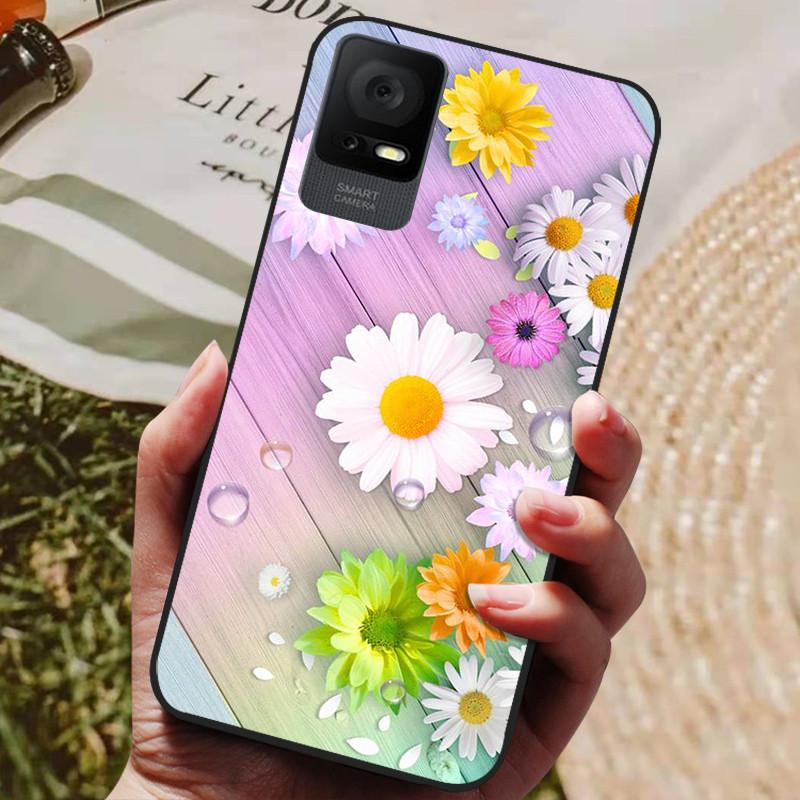 

for TCL 405 T506D Case 406 408 Cover Soft Silicon Back Cover for TCL 408 406 405 Phone Case TCL405 6.6 Shockproof Fundas Coque TCL 406