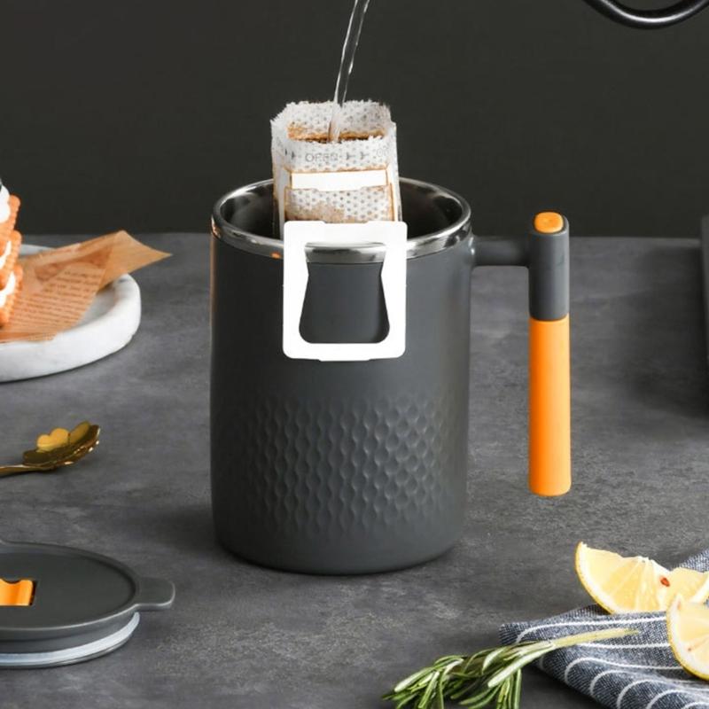 Convenient Insulated Drinkware Easy Carry Stainless Steel Mug for Hot Beverages Coffee Drinking Cup for Everyday Use