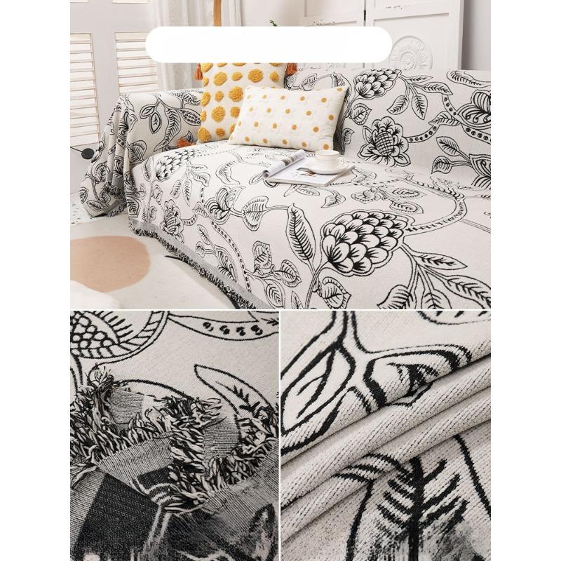 

Ленивый чехол для дивана можно покрыть оранжевым универсальным новым одеялом Four Seasons с полным покрытием. 180*130cm