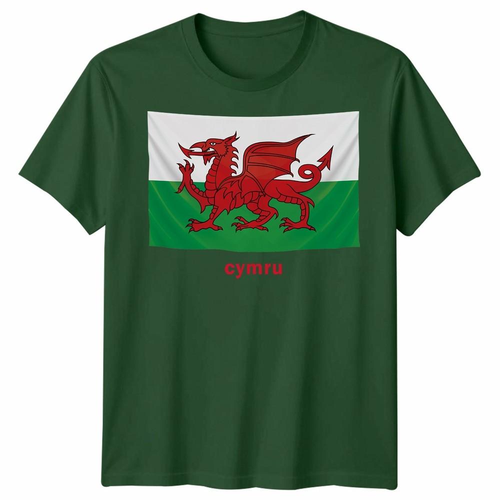 Wales Cymru Welsh Flag Unisex Tshirt Patriotic Welsh Pride Apparel