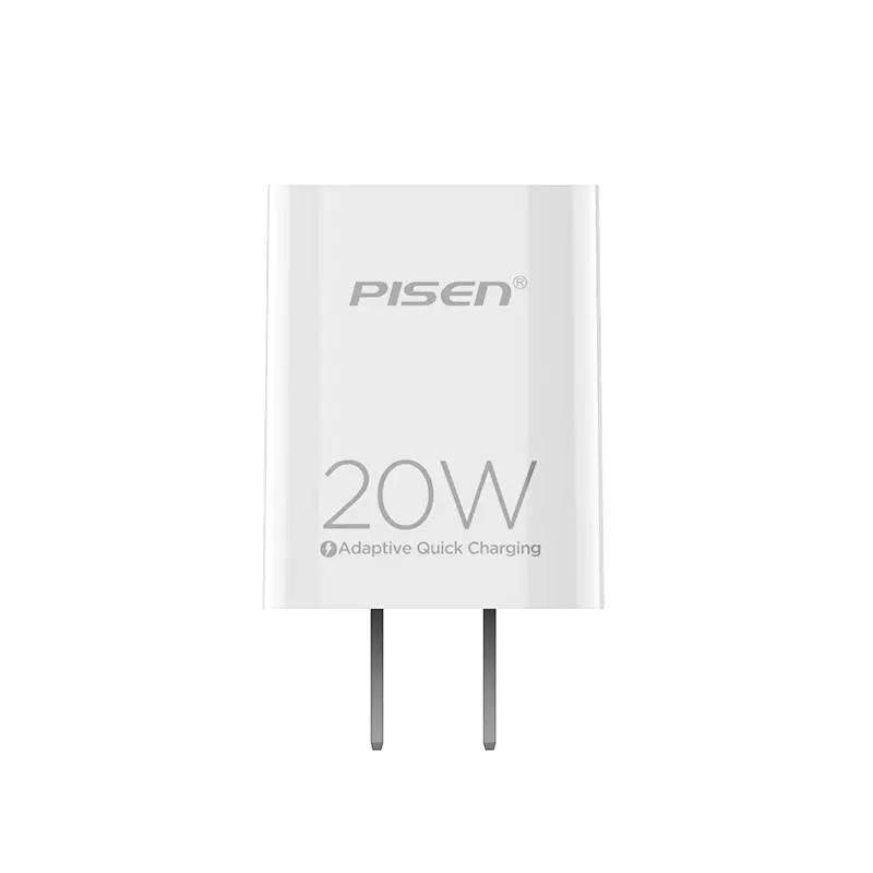 PISEN PD20W Fast Charger for iPhone 12, 13, 14, 15 Pro