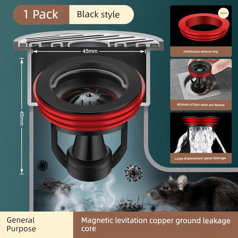 Italian Floor Drain Odor Preventer Bathroom Sewer Anti-Odor Handy Gadget Toilet Anti-Odor Inner Core Deodorant Sealing Cover