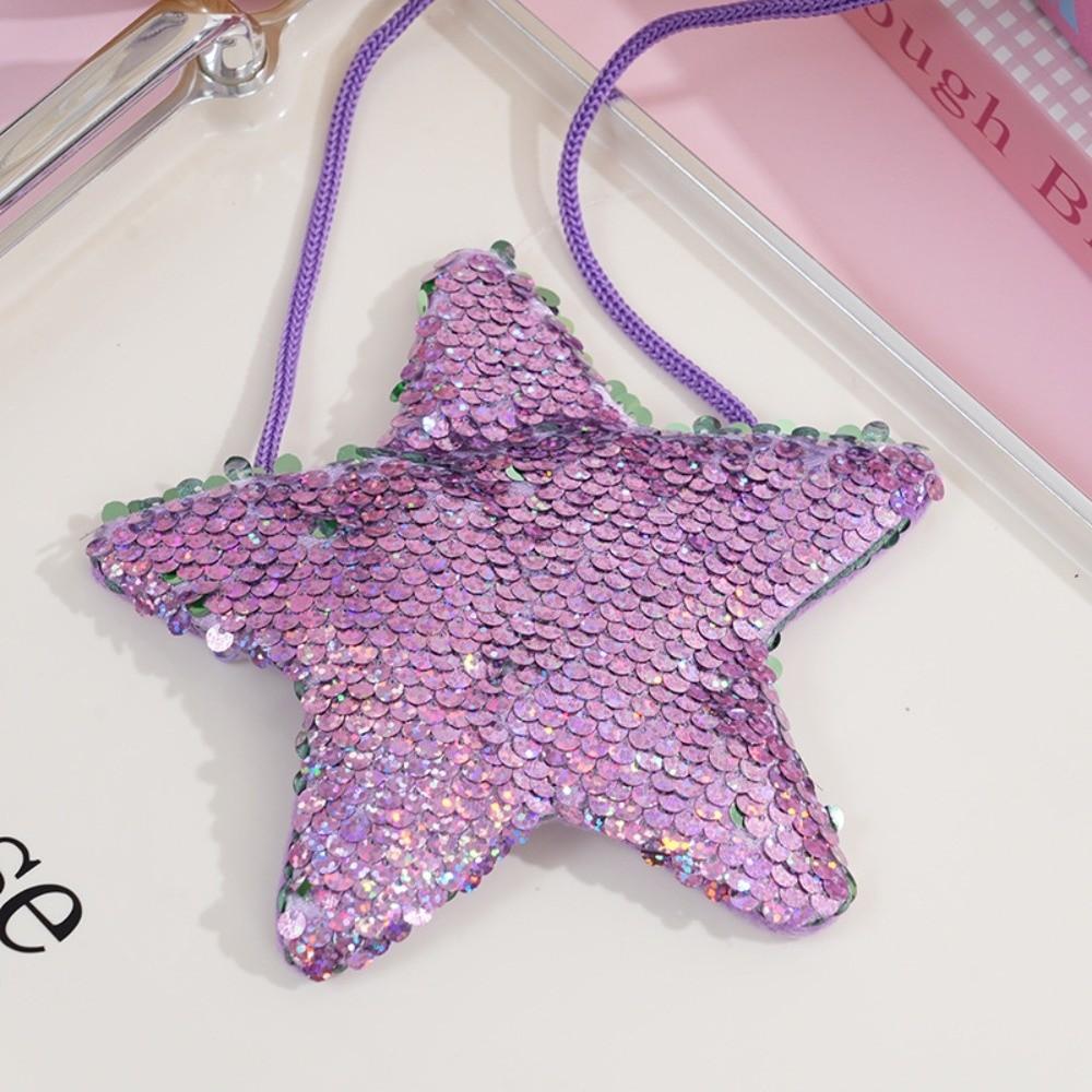 

New Shiny Sequins Coin Purse Mini Cute Princess Student Purse Pouch Decorative Children Crossbody Bag Kids Gift