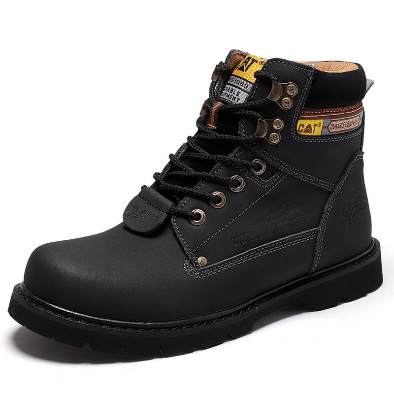Designer Yellow Ankle Boots Men Women Fashion Winter Mens Leather Boots Comfortable Fur Motorcycle Boots Men Work Shoes Sneakers