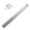 10Pcs 14G Bicycle Spokes With Nipples Stainless Steel Mountain Road Bike High Strength Bicycle Spokes 240mm-305mm