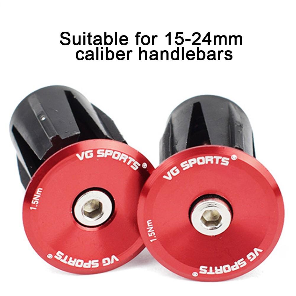 Ends Handlebar Cap Racing Cycling Handle Bar Plugs Road Bike Grip Useful