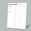 Tiankool To Do List Notepad - Daily To Do List with Priorities, Hourly Scheduler and Notes - Daily Planner Notepad for Work, Study, Appointments, 60