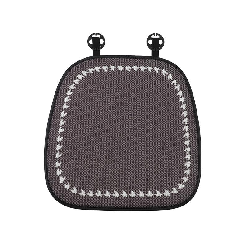 Car Ice Silk Cushion Cover Summer Cool Cute Panda All-season Anti-skid Breathable Seat Cushions Men Women Luxury Car Interior