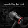 Music Earphones 3.5mm Wired Earphone Wire Control HiFi Stereo In Ear Earphones Noise Cancelling Heavy Bass Wired Headset Running