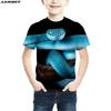 Summer Children's Boy And Girl Short-Sleeved Anime 3d Printing Hip-Hop Animal Snake T-Shirt Children's Short-Sleeved