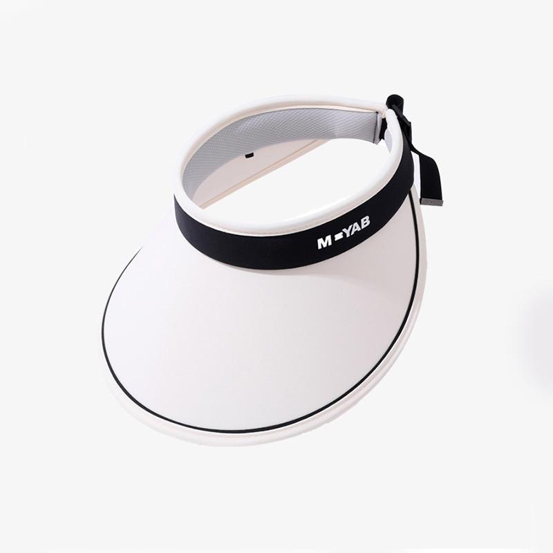 Simple And Versatile Color Block Sun Hat Breathable Anti-uv Cap For Women